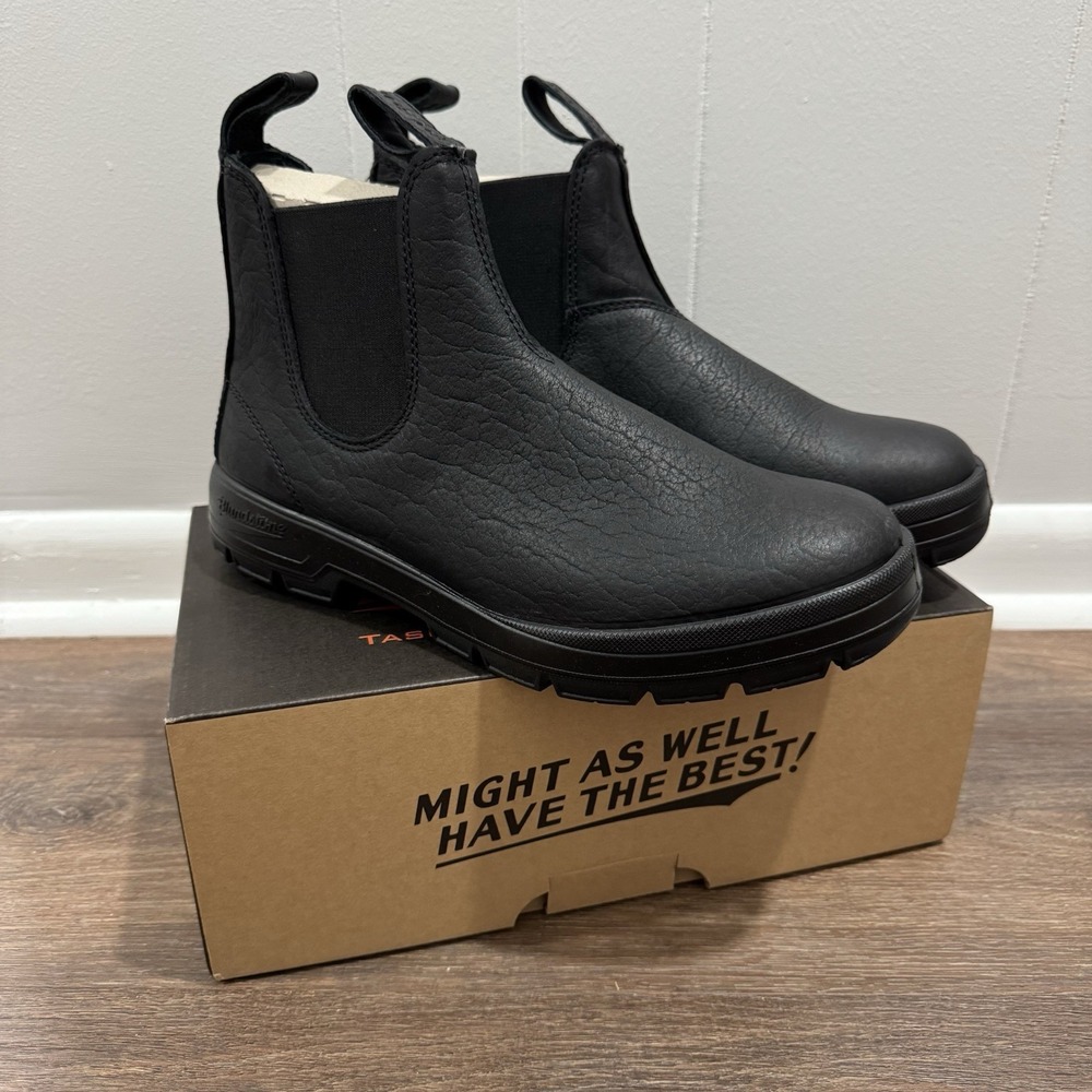 NWT Filson X Blundstone Chelsea Boots Sz UK 11 -  US12 Bison Black